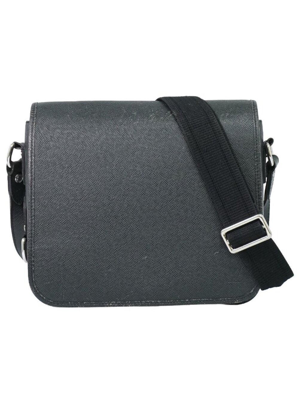 Louis Vuitton LV Taiga Leather Shoulder Bag Ardoise Second